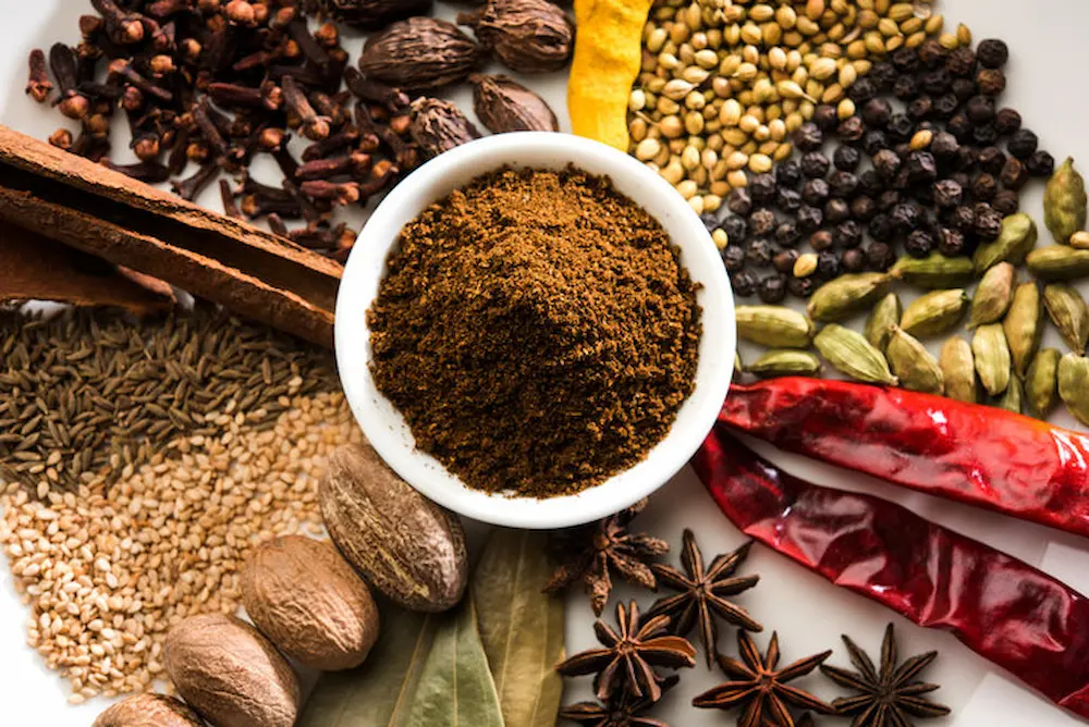 Homemade garam masala spice blend