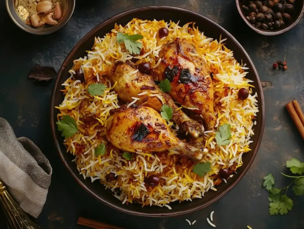Homemade biryani masala spice blend