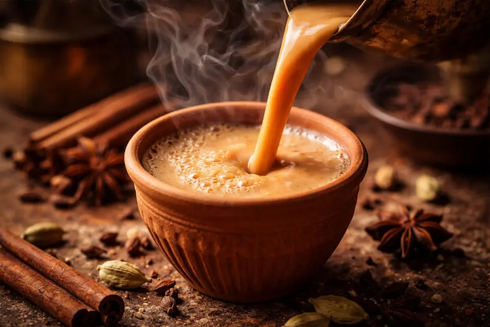 Homemade chai masala spice blend