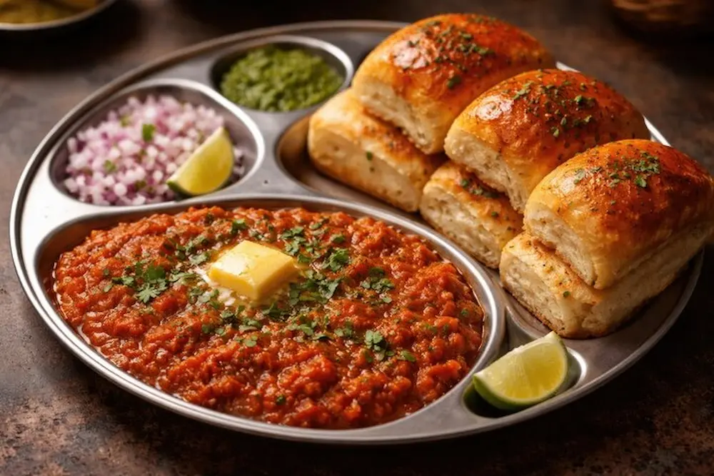 Homemade pav bhaji masala spice blend